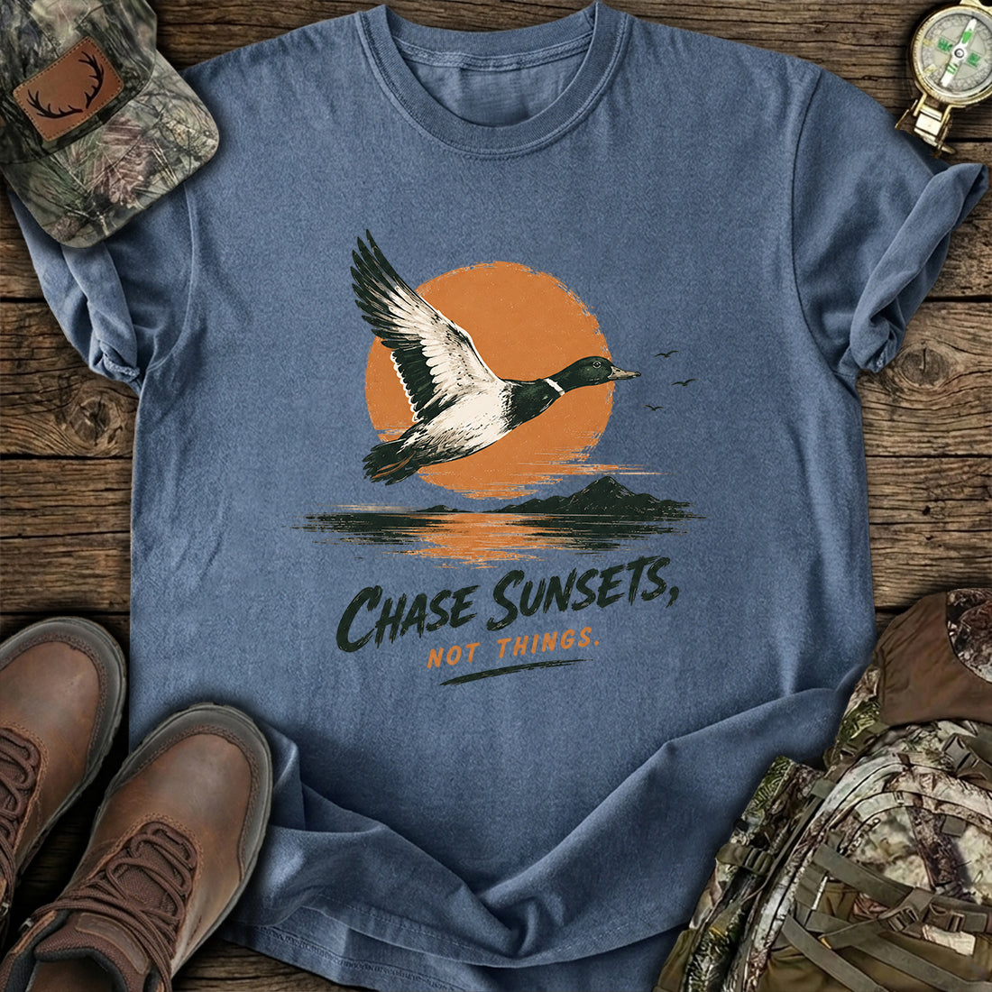 Sunset Chaser Duck T-Shirt product image 3