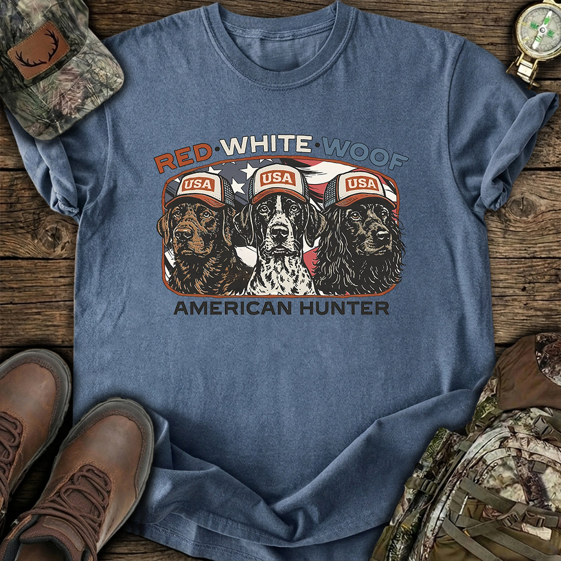 American Hunter Dog T-Shirt product image 6