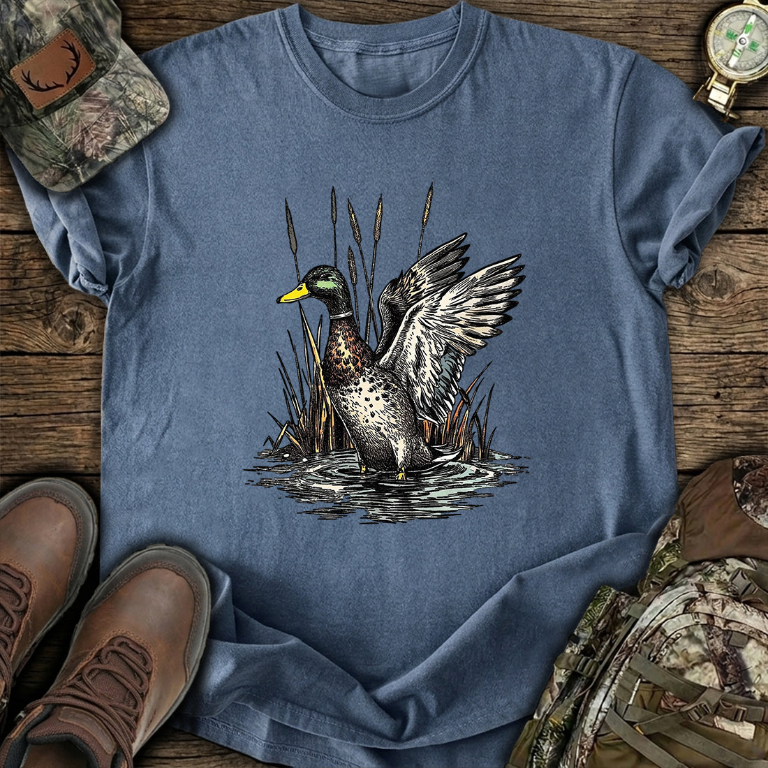 Mallard Duck Hunt T-Shirt product image 5