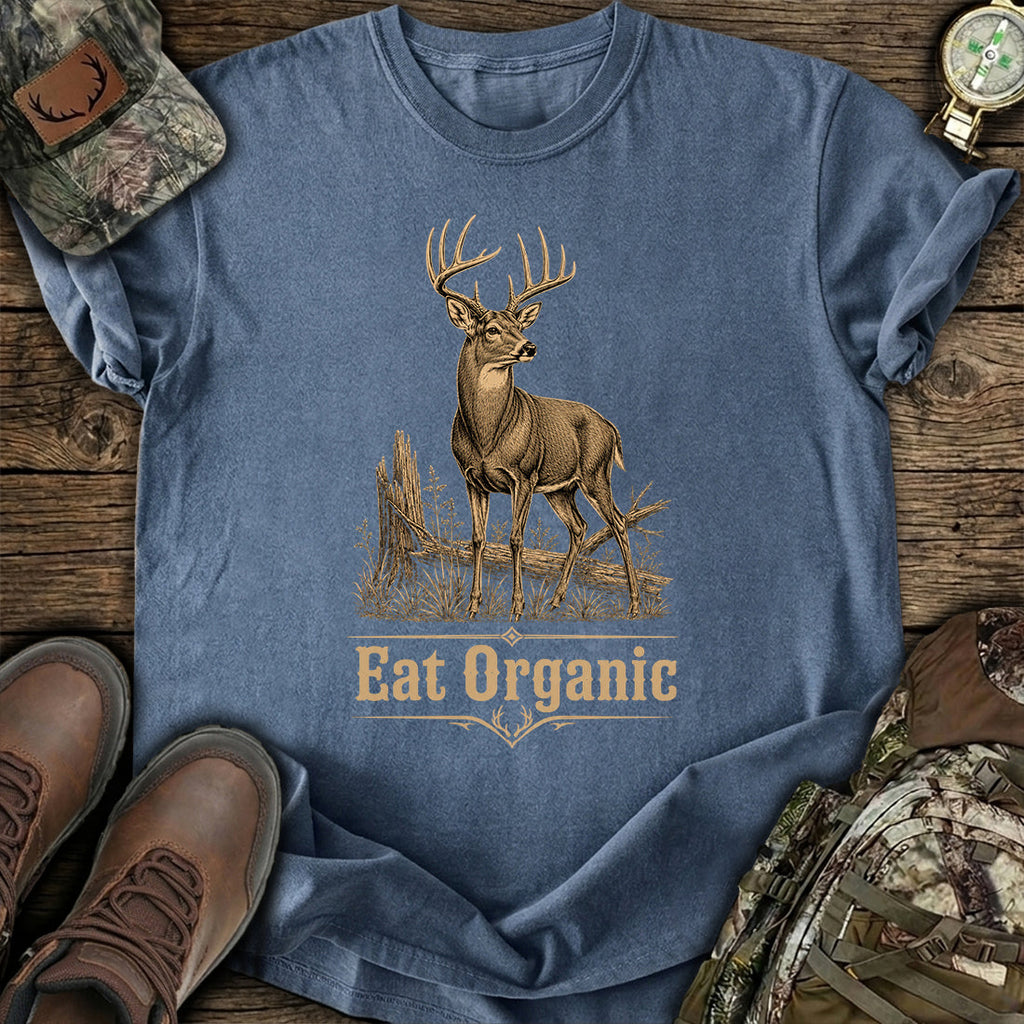 Deer Hunting Organic T-Shirt product image 2