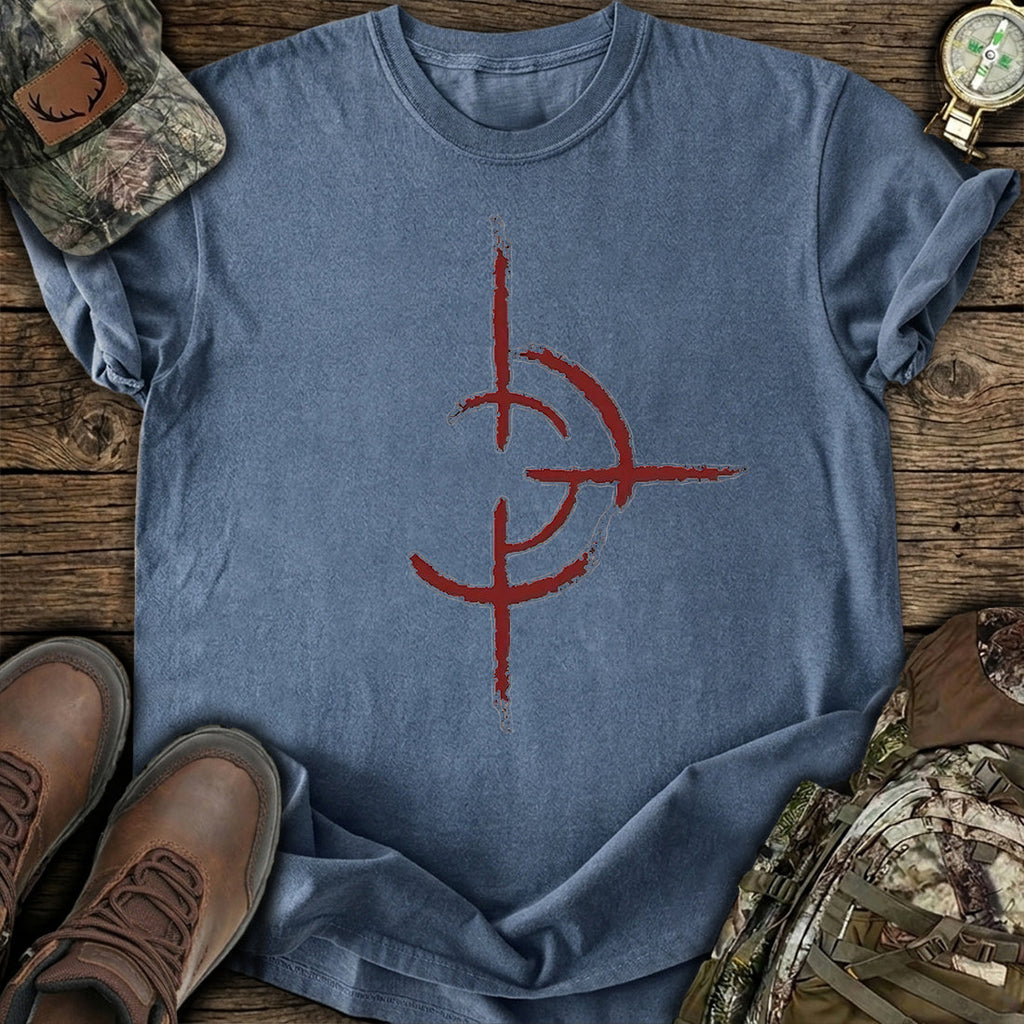 Crimson Crosshair T-Shirt product image 2