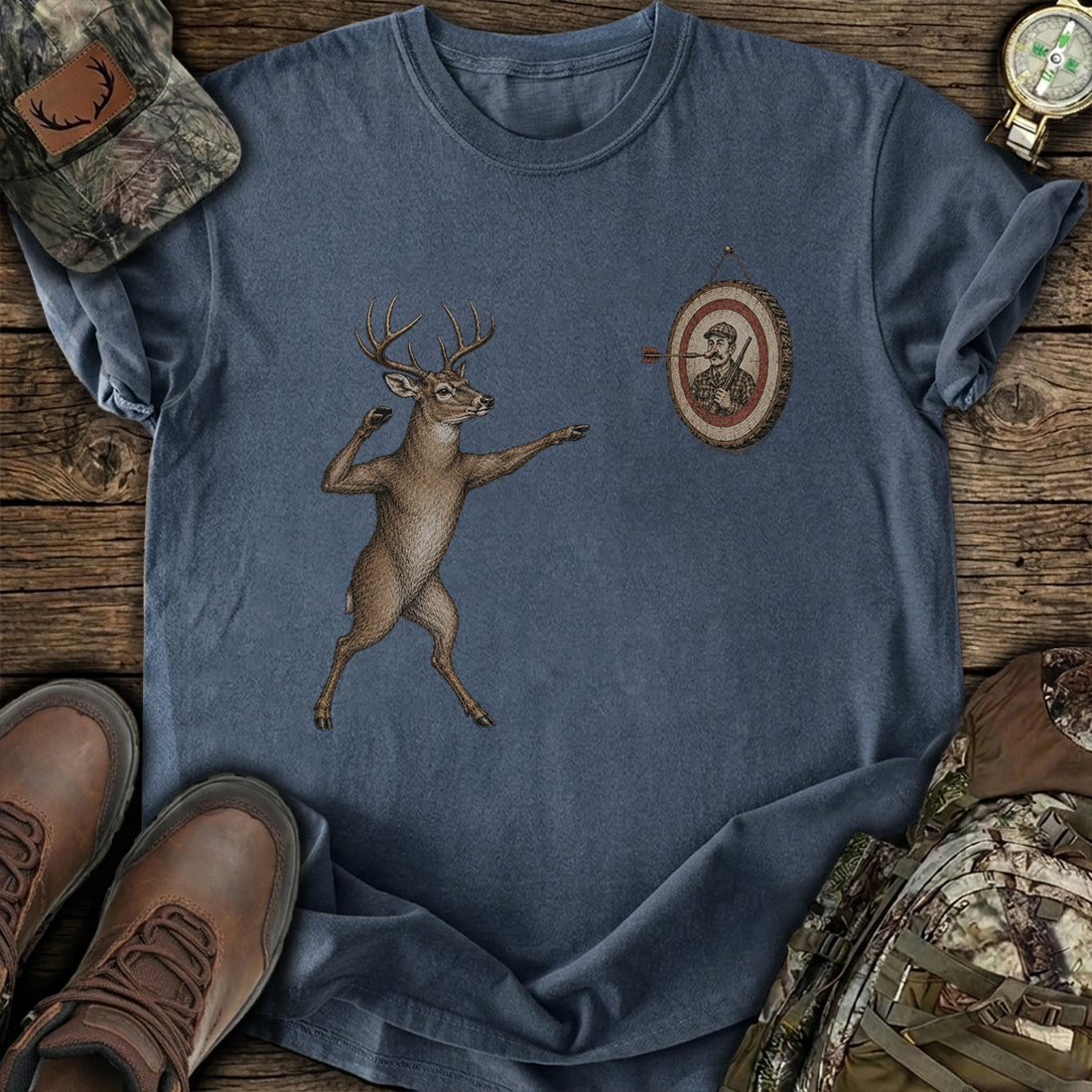 Buck Strikes Back T-Shirt product image 4
