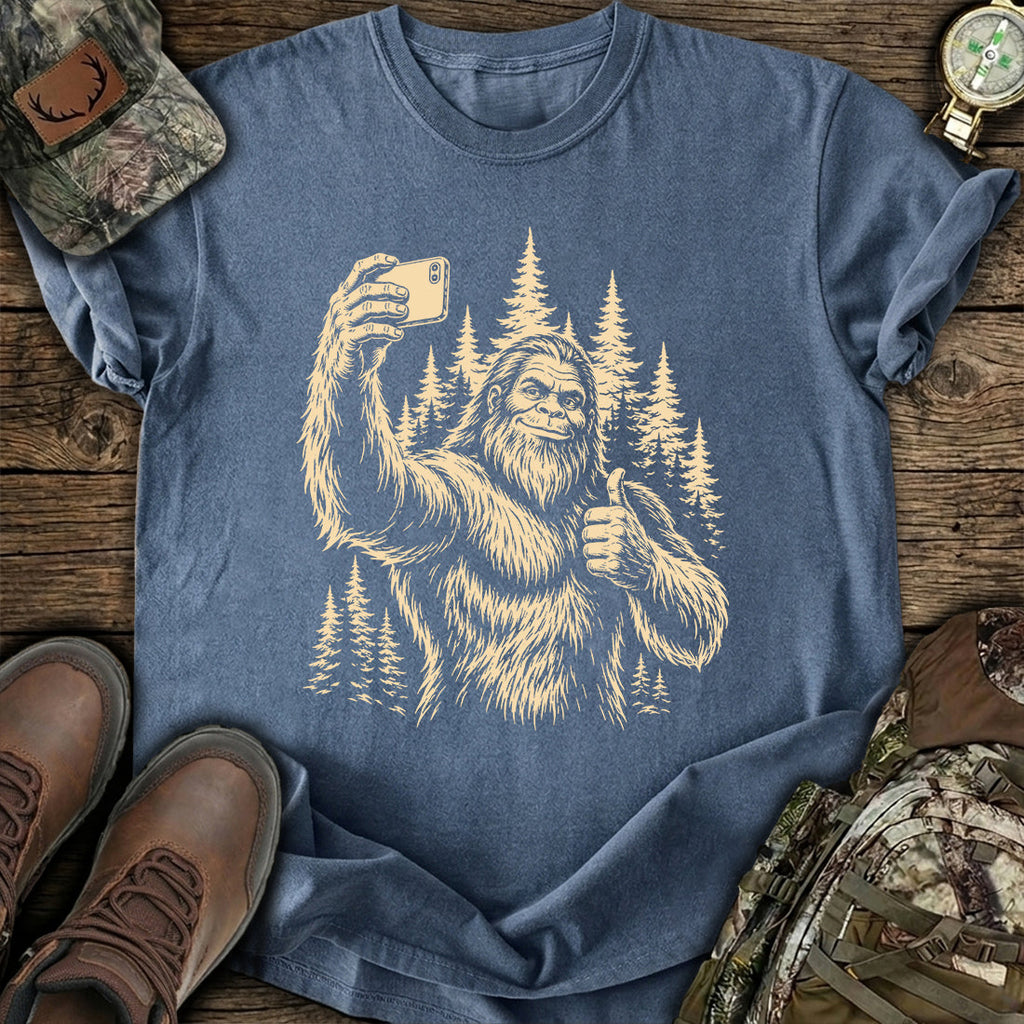 Bigfoot Selfie Legend T-Shirt product image 5