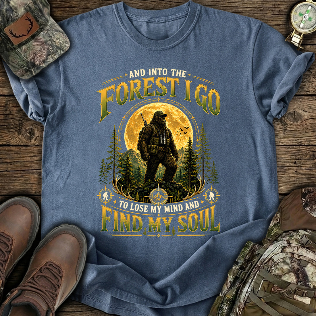 Forest Soul Bigfoot T-Shirt product image 3