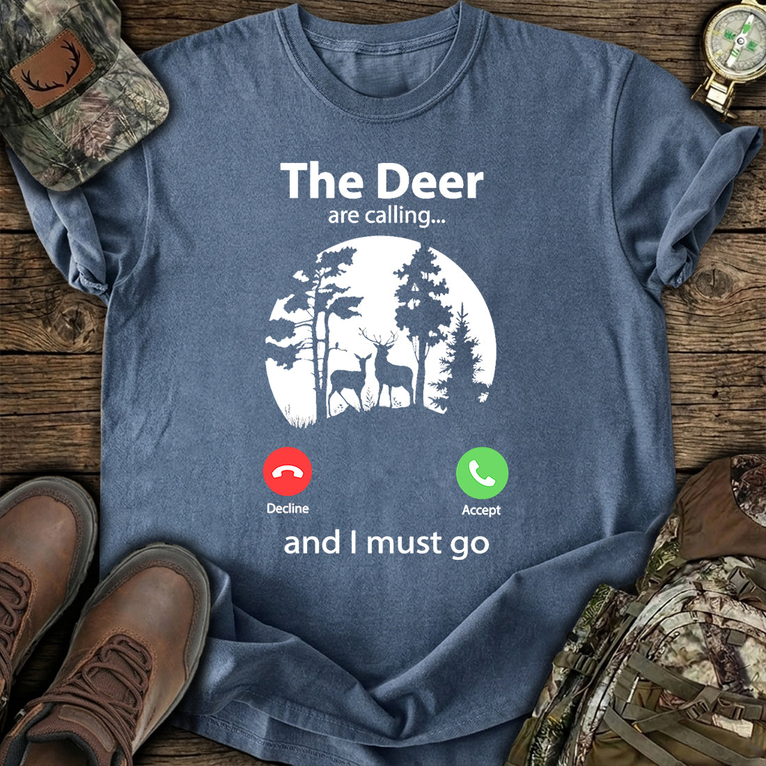 Deer Hunting Call T-Shirt product image 3