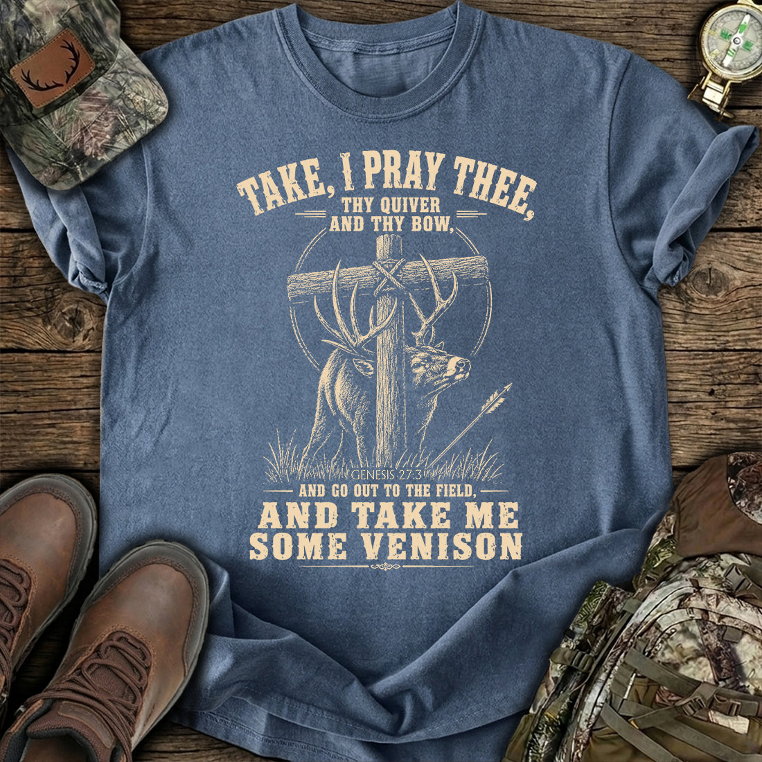 Venison Prayer T-Shirt product image 3