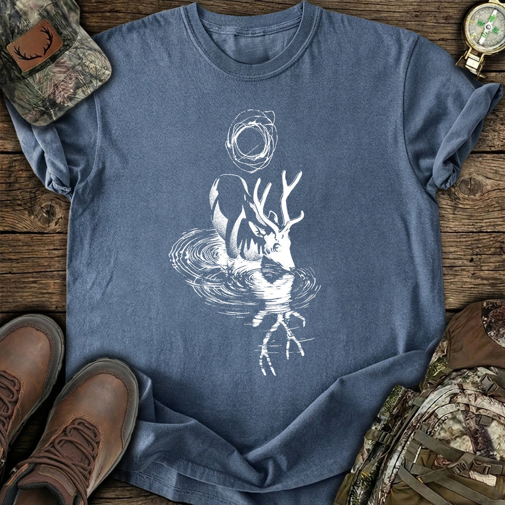 Eclipse Stag Spirit T-Shirt product image 5