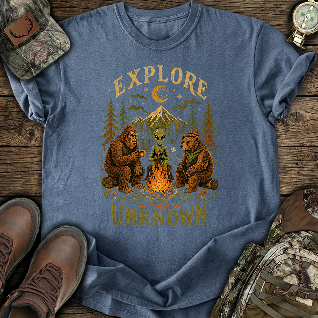 Bigfoot Alien Camp T-Shirt product image 3