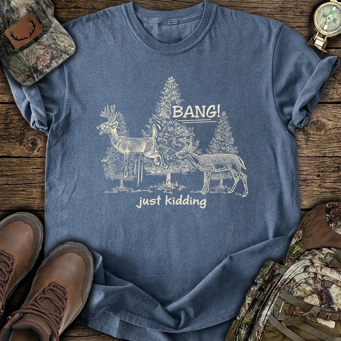 Just Kidding Deer T-Shirt product image 4