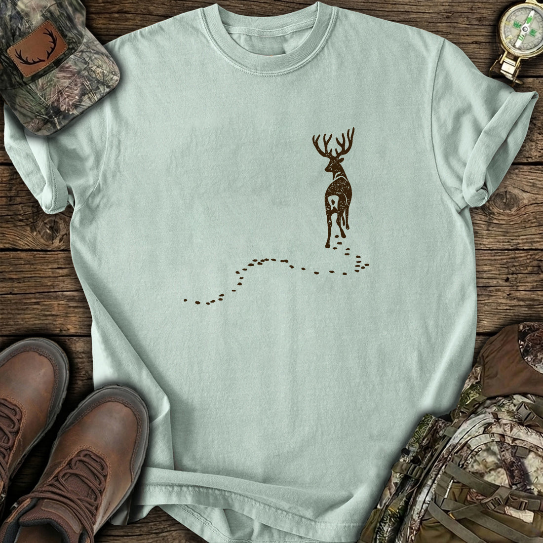 Minimal Deer Trail T-Shirt product image 4