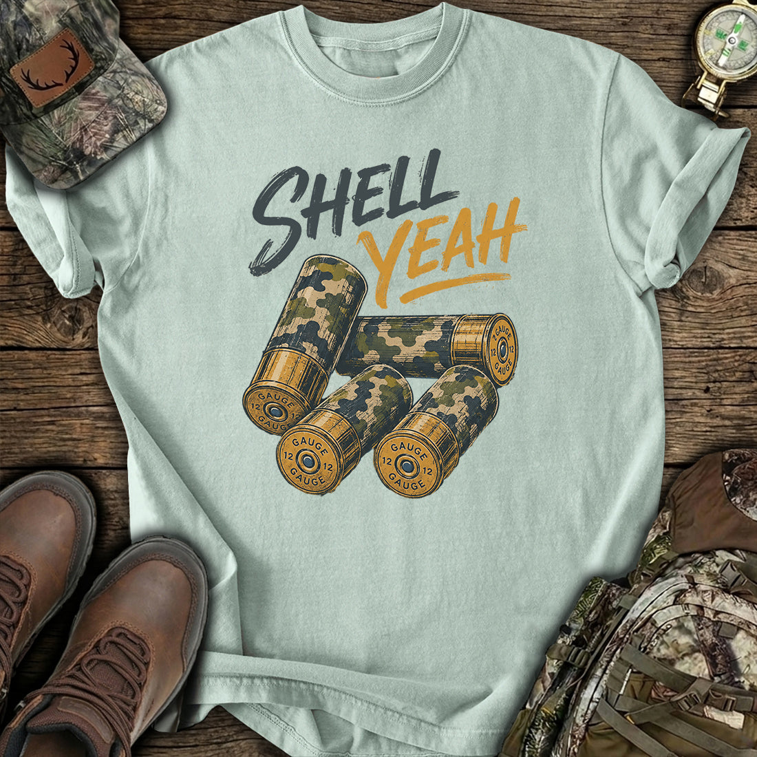 Shell Yeah Duck Hunt T-Shirt product image 3