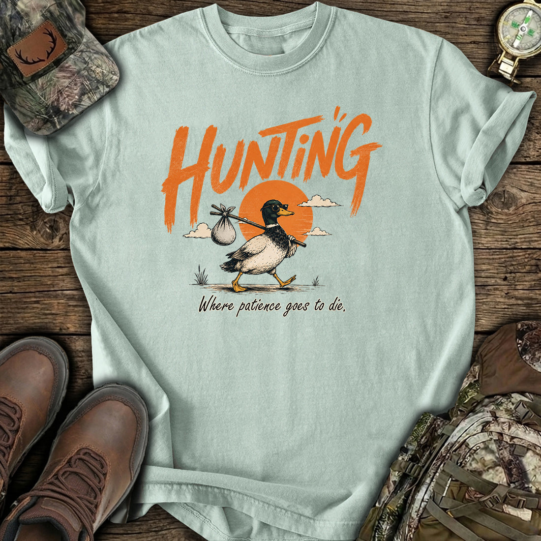 Patience Lost Duck T-Shirt product image 3