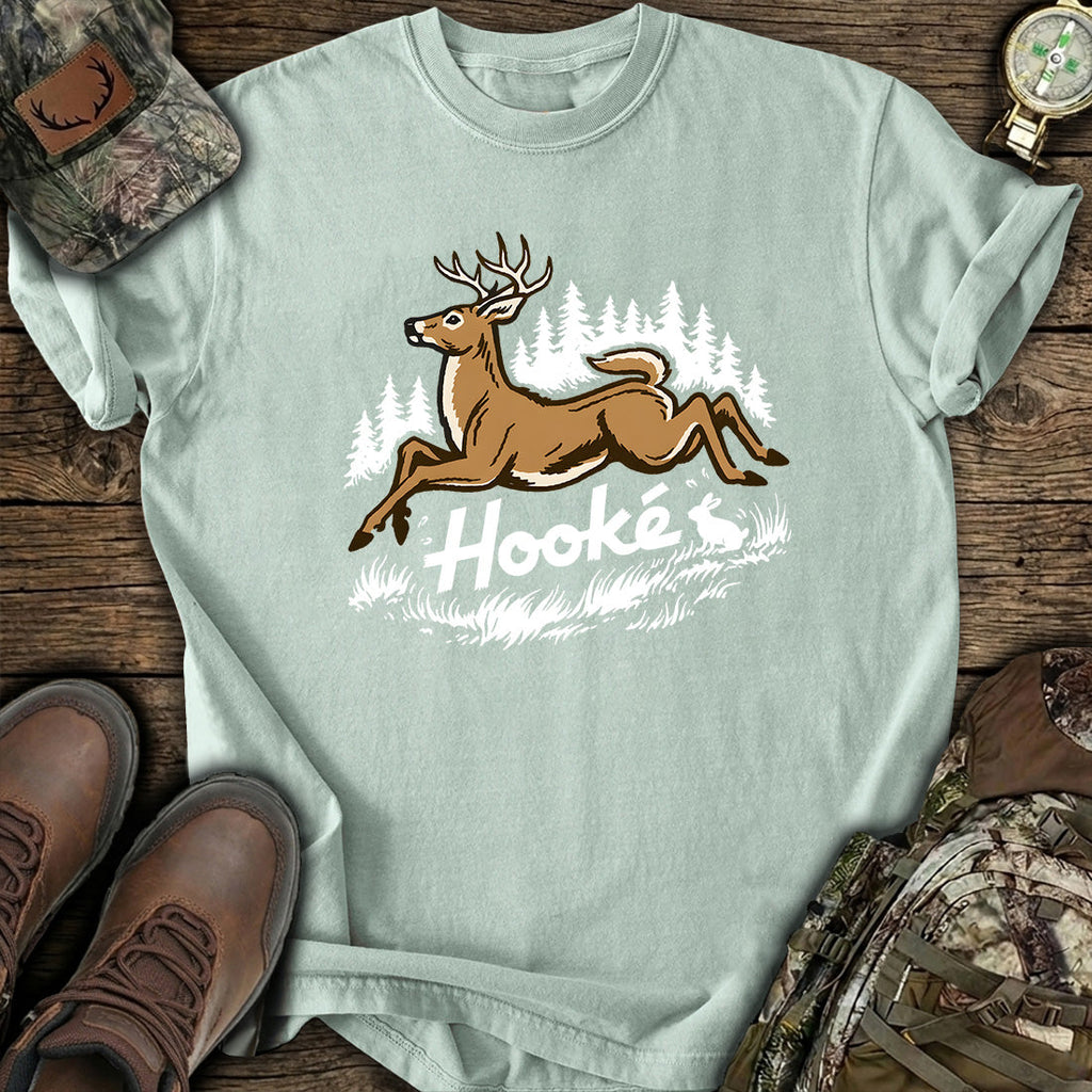 Hooke Deer Hunting Vintage T-Shirt product image 5