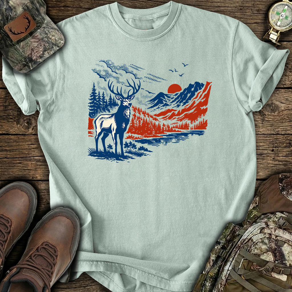Mountain Deer Wilderness T-Shirt product image 5