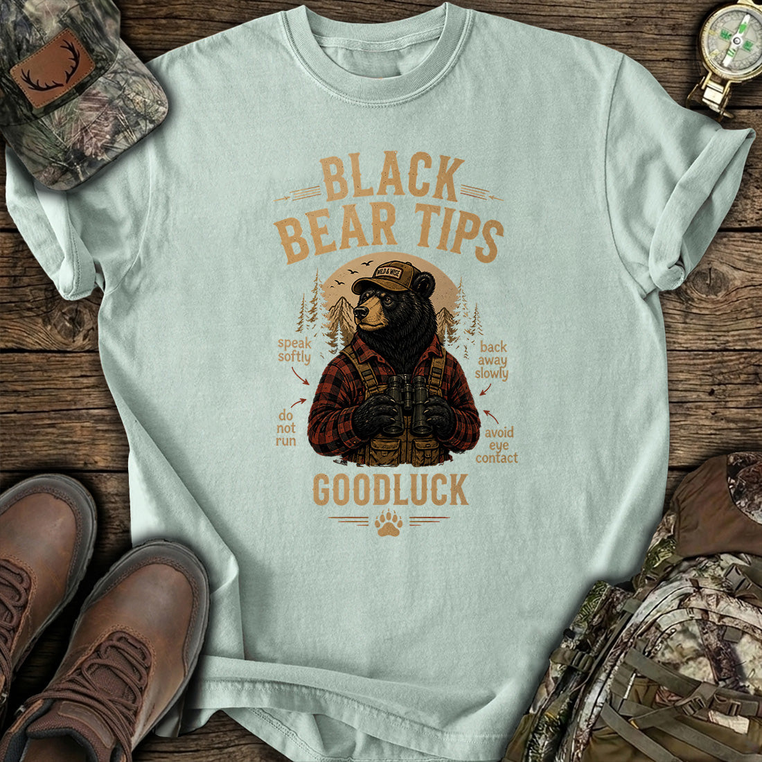 Black Bear Hunt T-Shirt product image 3