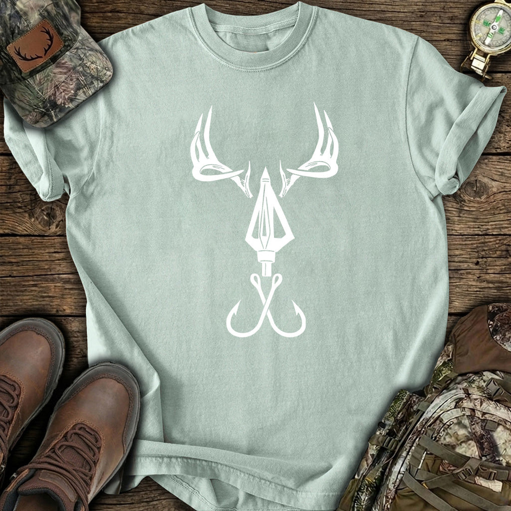 Deer Antler Arrow Hook T-Shirt product image 2
