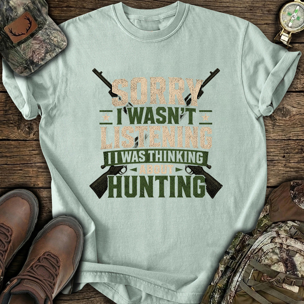 I Was Thinking About Hunting T-Shirt product image 2