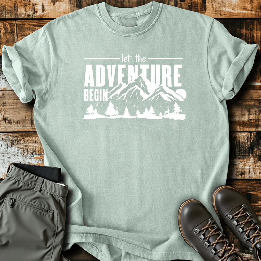 Let The Adventure Begin T-Shirt product image 5