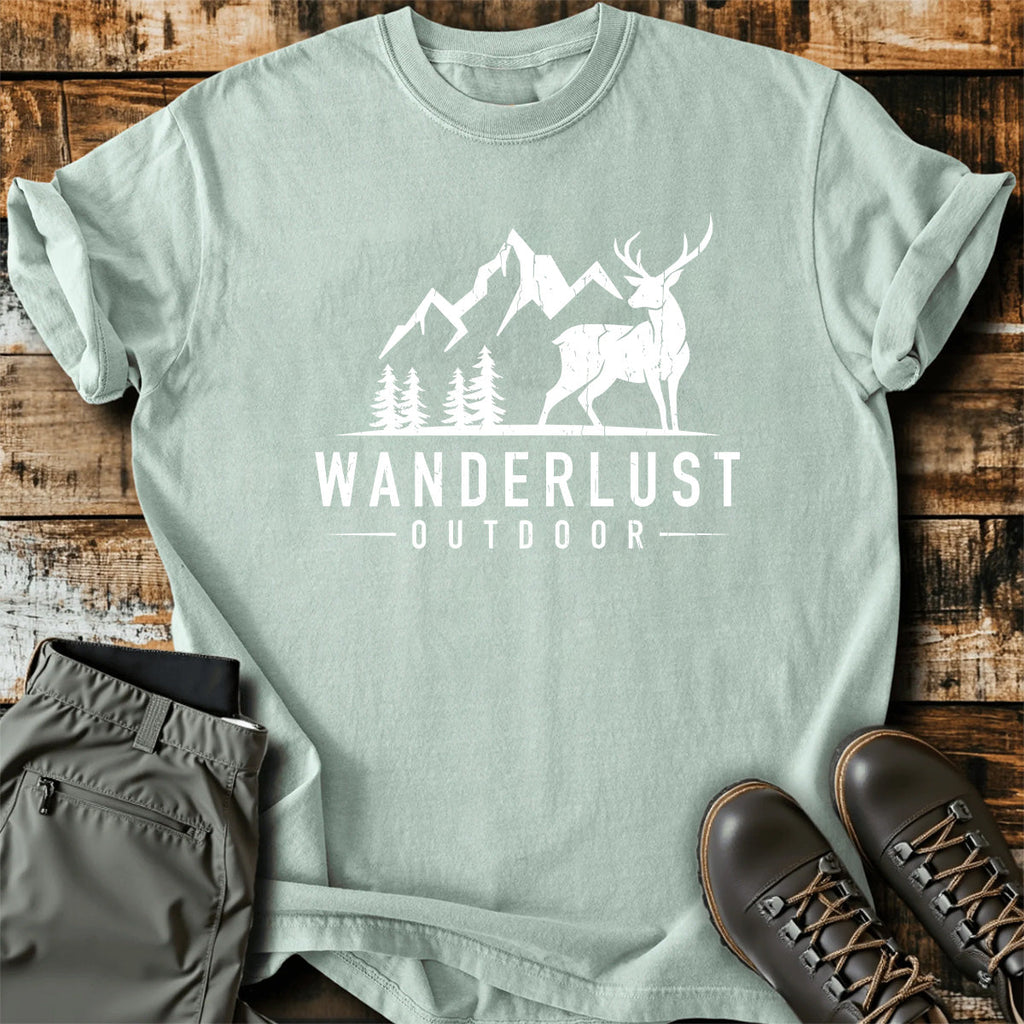 Wanderlust Outdoor Deer T-Shirt product image 5