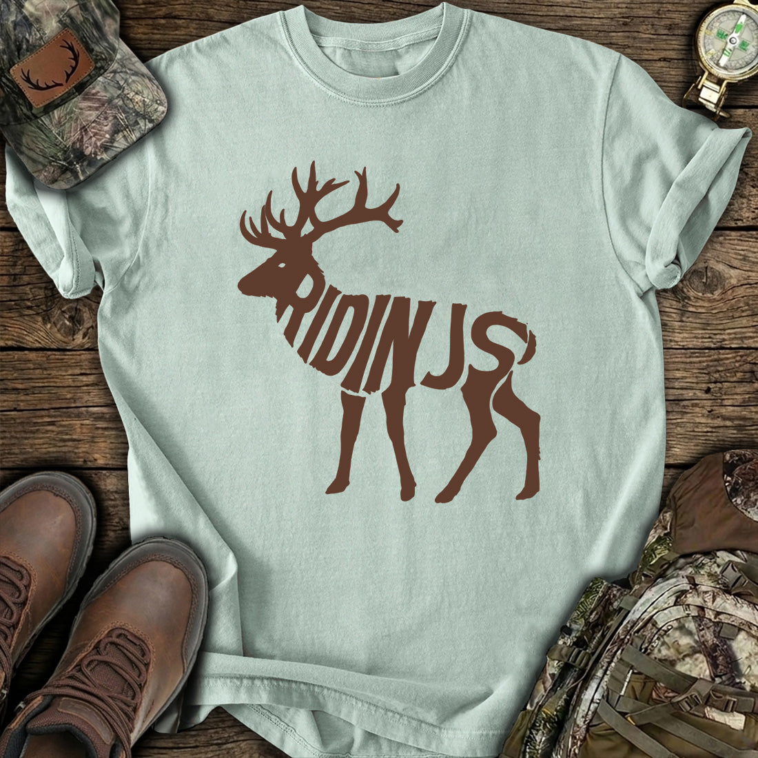 Funny Elk Pun T-Shirt product image 4