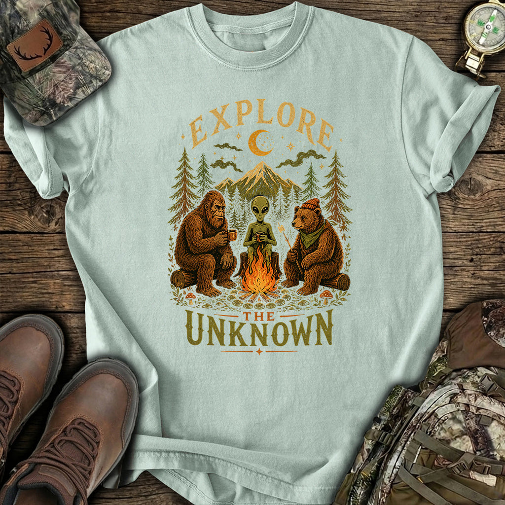 Bigfoot Alien Camp T-Shirt product image 2