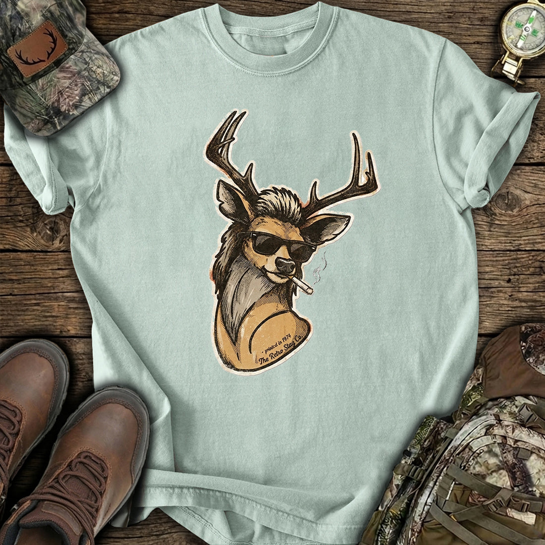 Funny Cool Deer T-Shirt product image 2