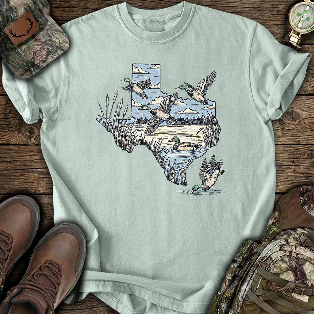 Texas Duck Hunting T-Shirt product image 2
