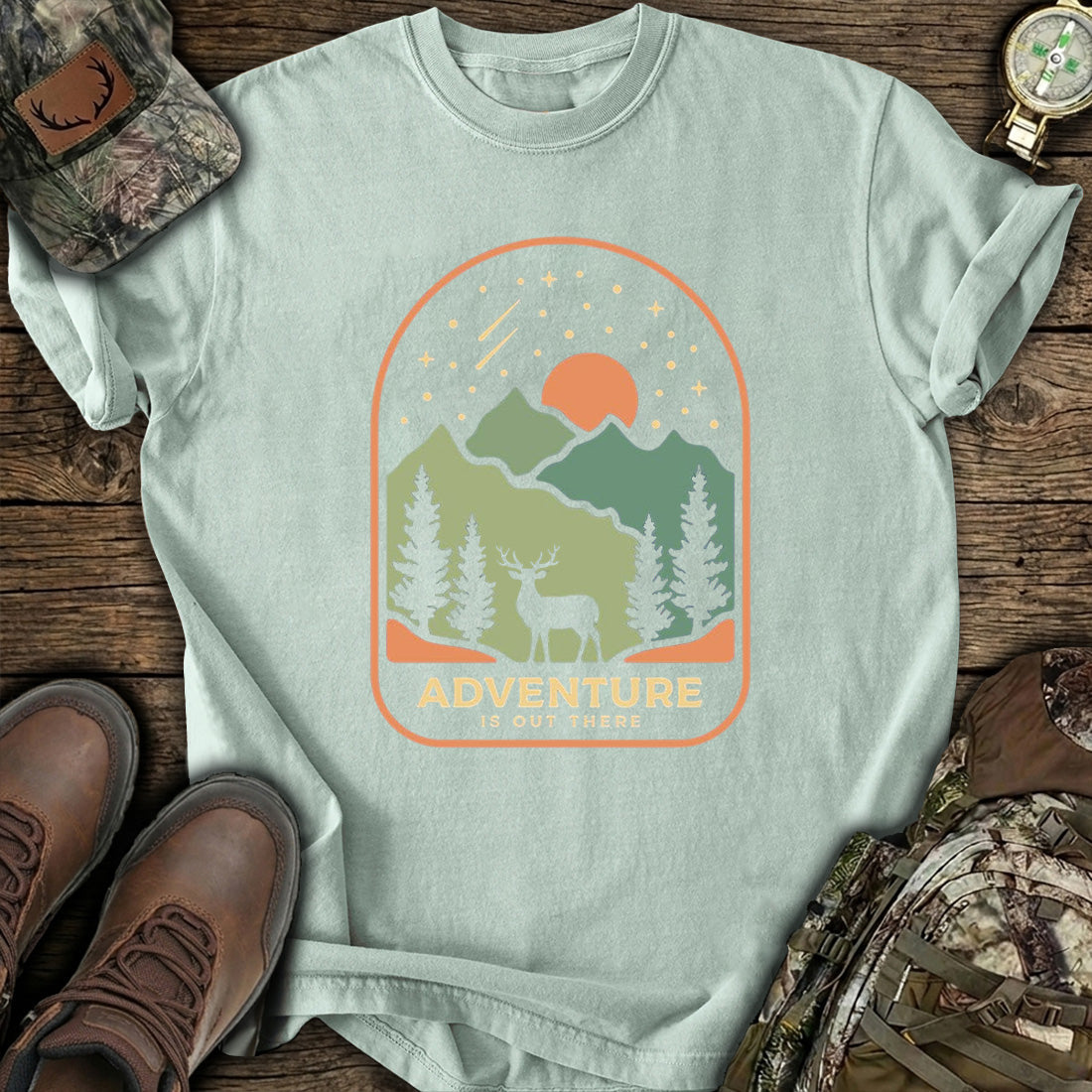 Adventure Deer T-Shirt product image 3