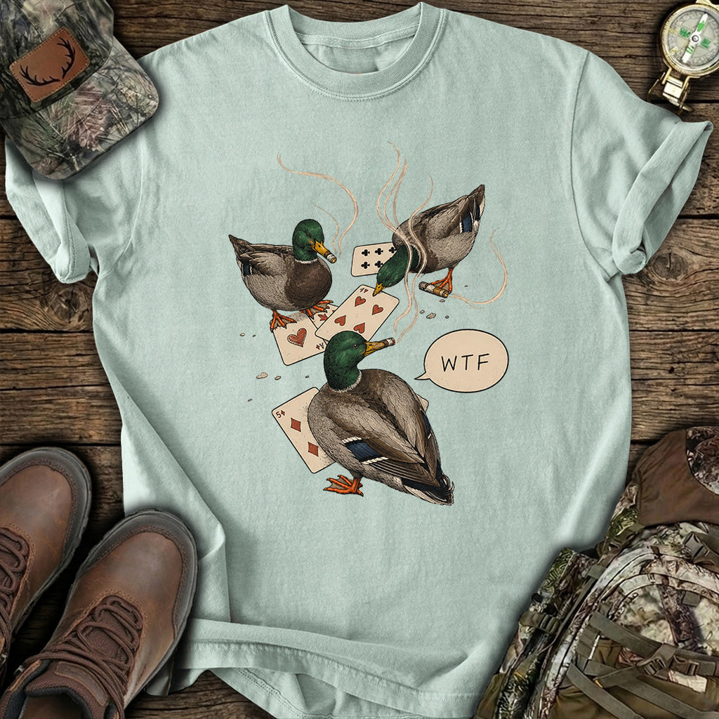 Funny Duck Poker T-Shirt product image 3