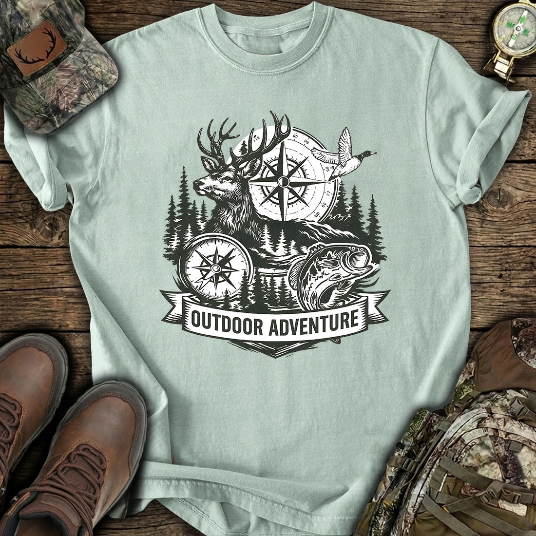 Outdoor Adventure Hunting T-Shirt product image 4