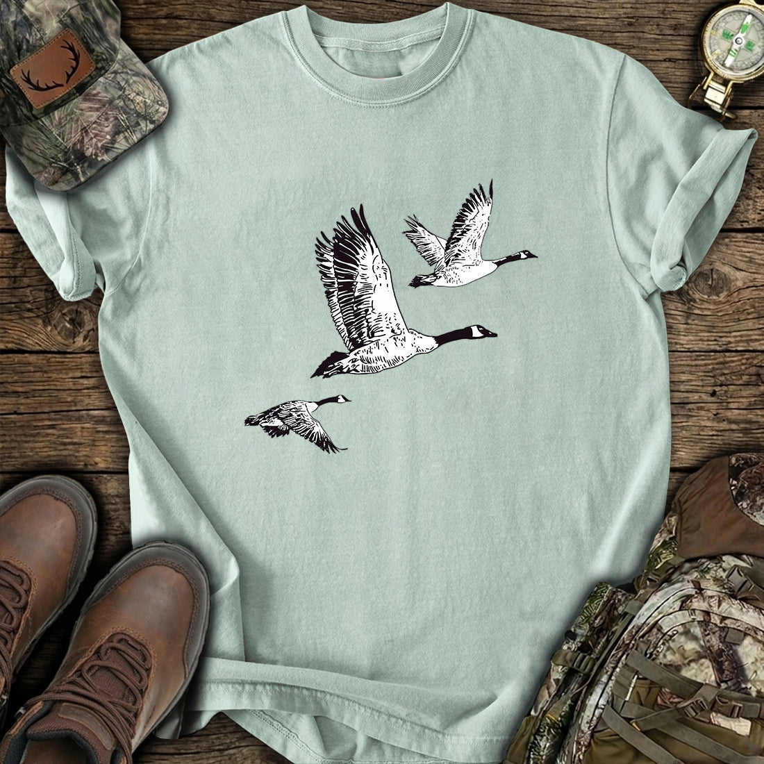 Flying Goose Hunt T-Shirt product image 4