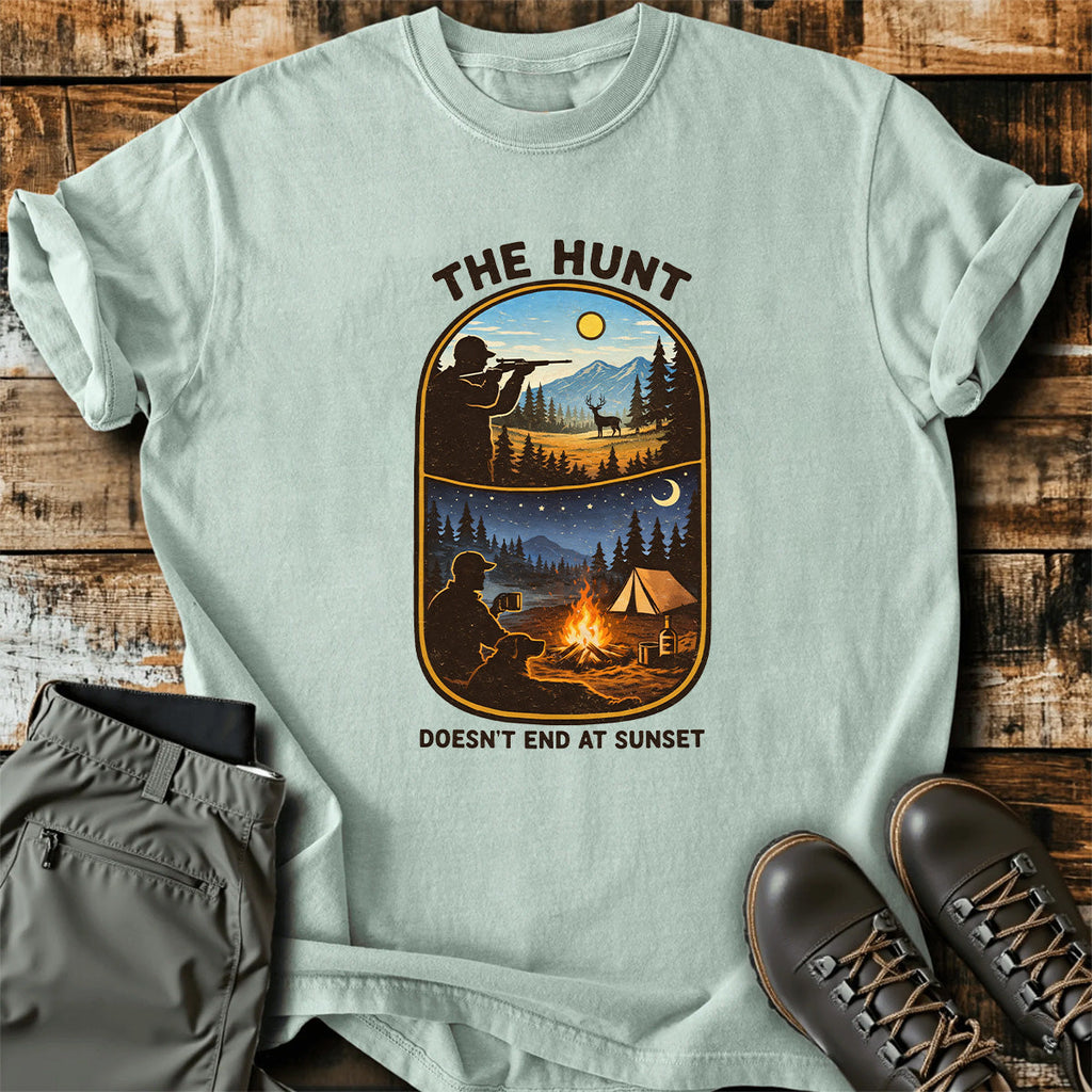 The Hunt Doesn’t End T-Shirt product image 4