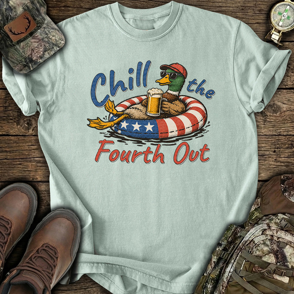 Chill Fourth Duck T-Shirt product image 3
