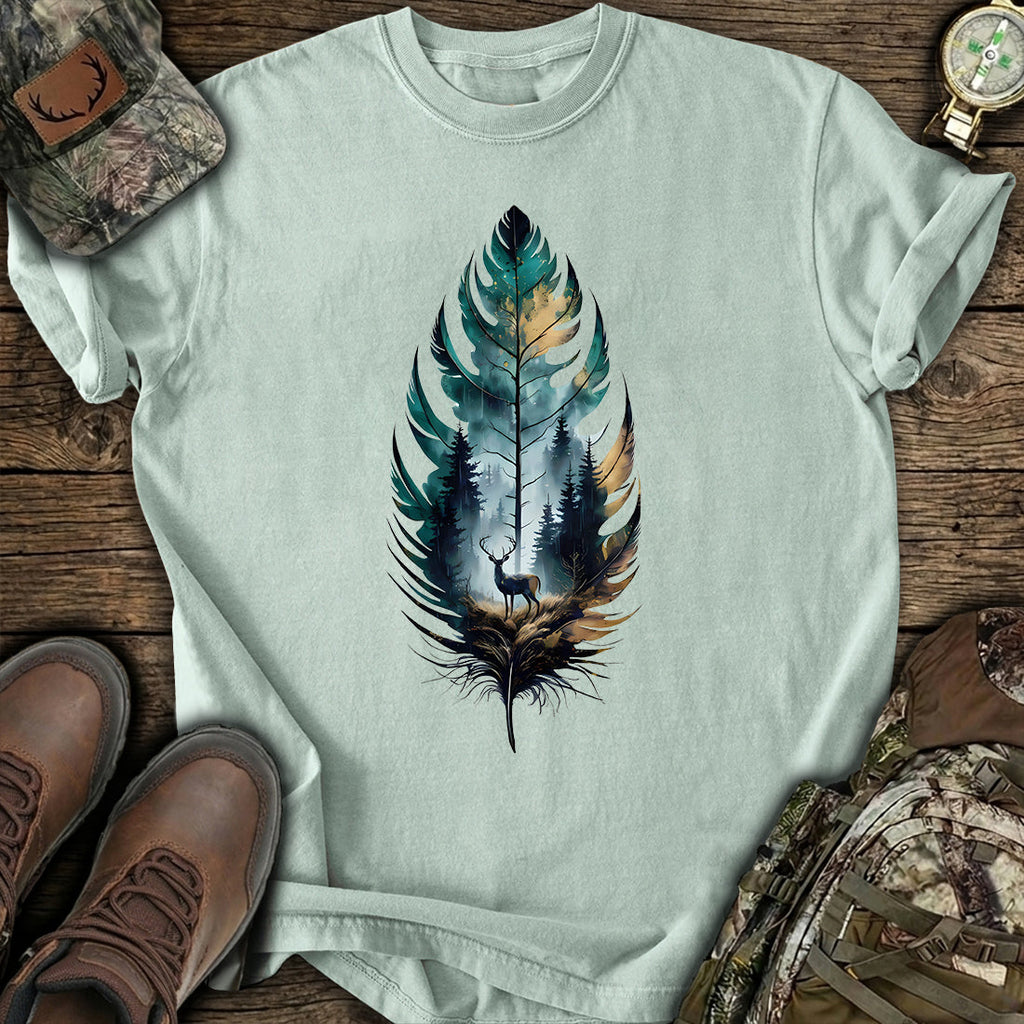Forest Soul Feather T-Shirt product image 2