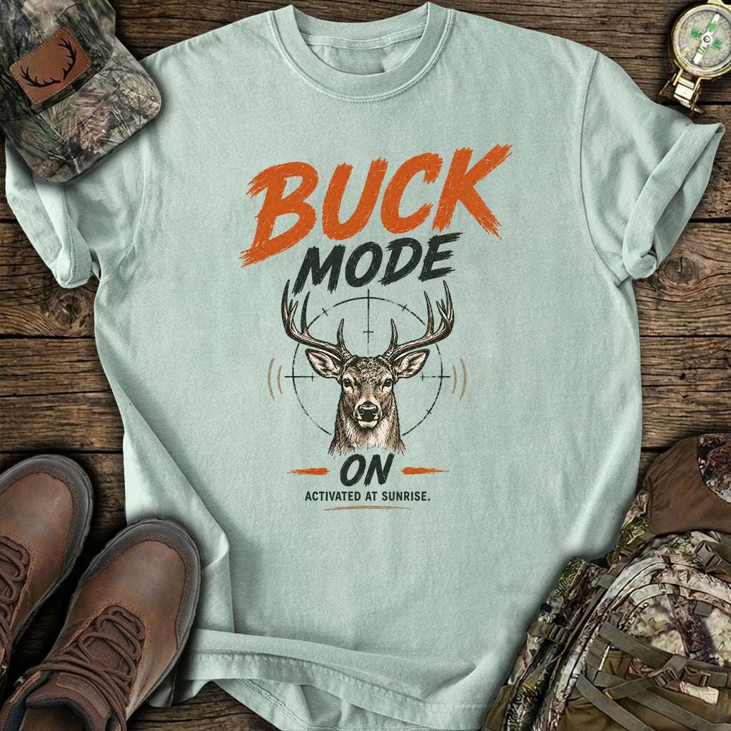 Sunrise Buck Mode On T-Shirt product image 3