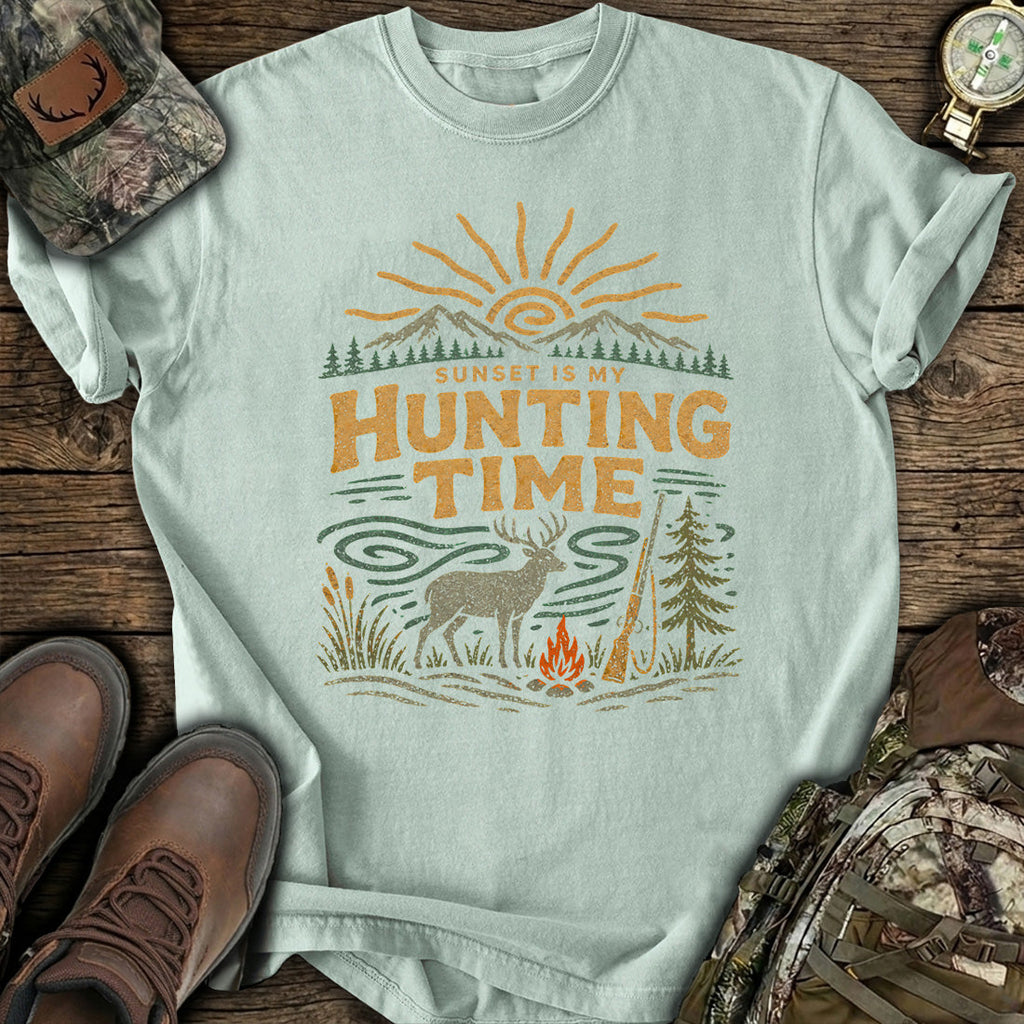 Vintage Hunting Sunset T-Shirt product image 2