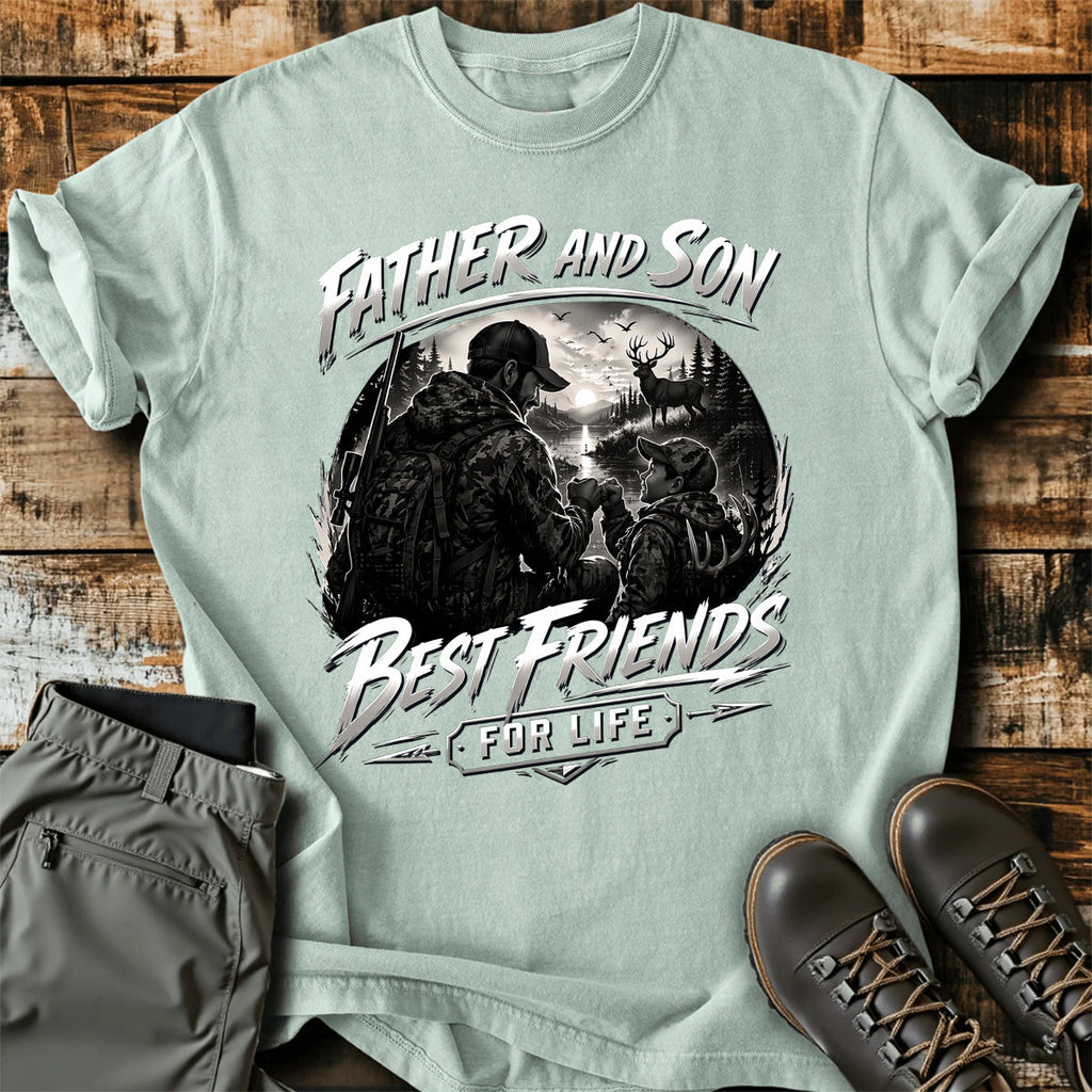 Father Son Hunting T-Shirt product image 3