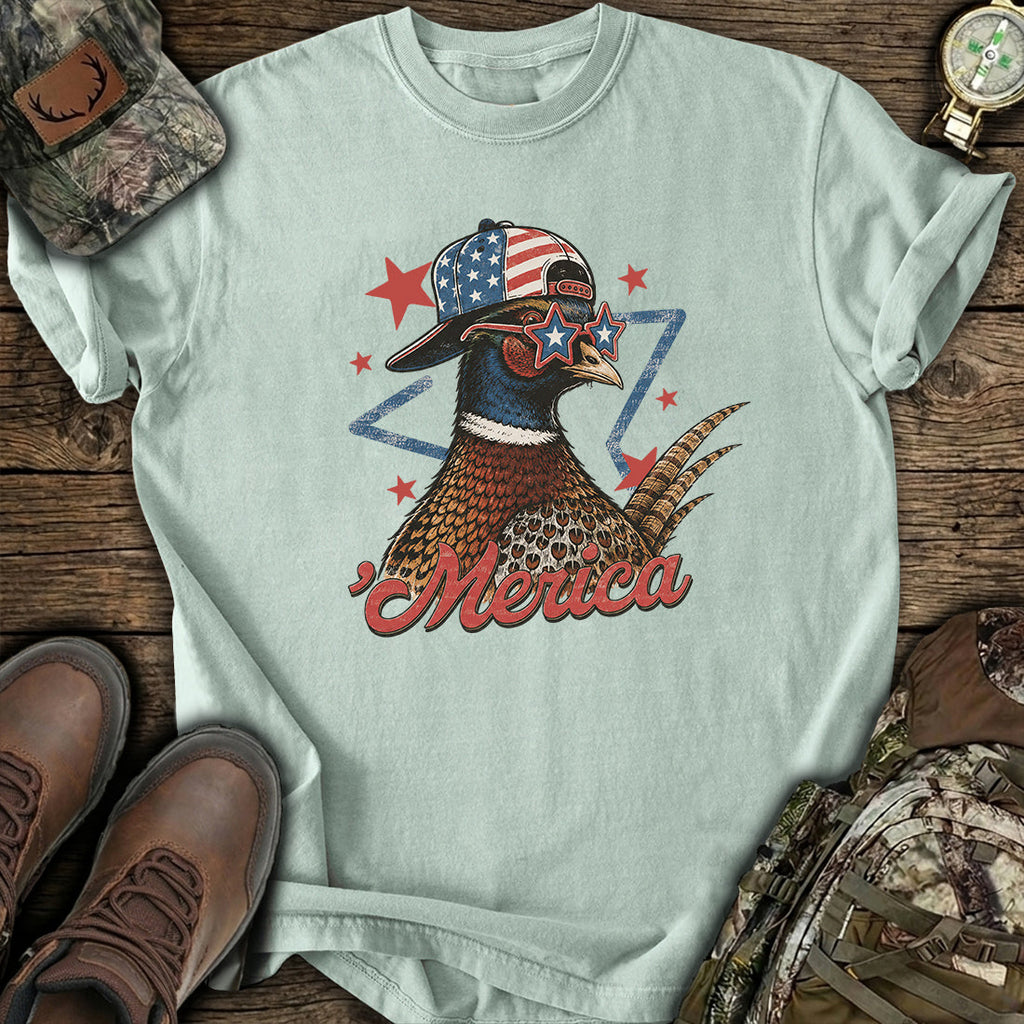 Patriotic Pheasant America T-Shirt product image 3