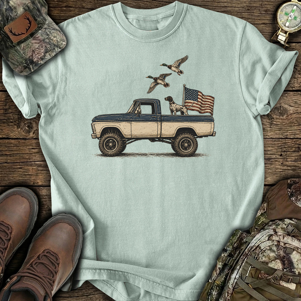 Freedom Hunt Dog T-Shirt product image 1