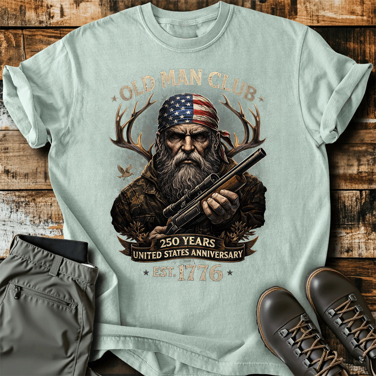 Old Man Club Hunter T-Shirt product image 4