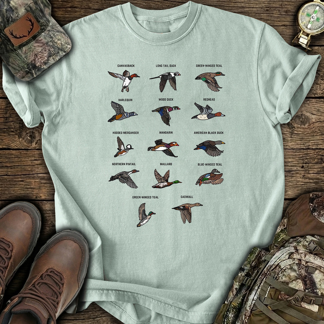 Duck Species Hunt T-Shirt product image 2