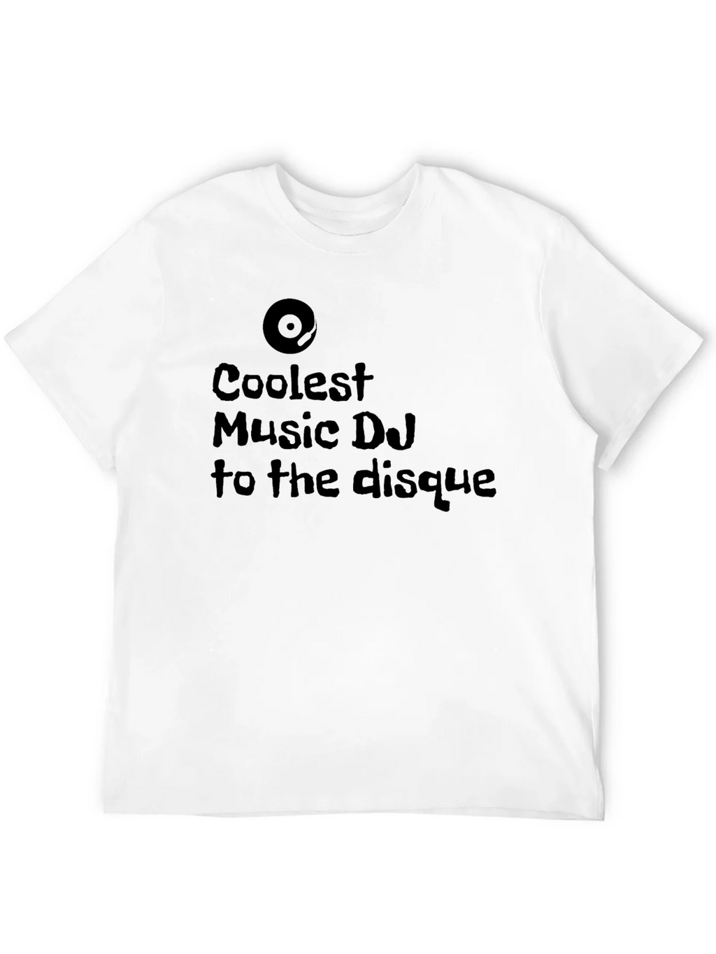 Coolest Music DJ T-Shirt - Black Graphic Tee product image 11