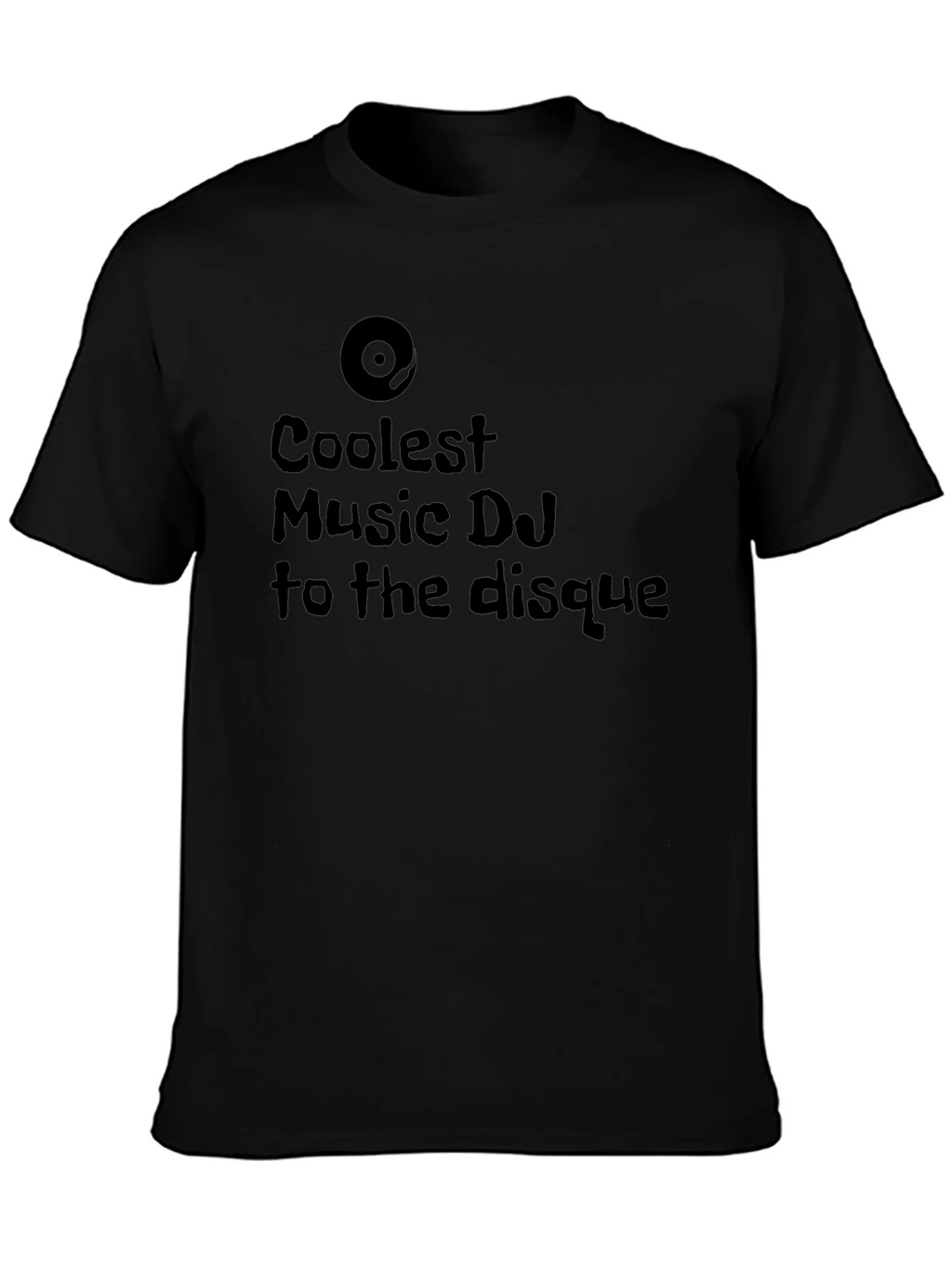 Coolest Music DJ T-Shirt - Black Graphic Tee product image 3