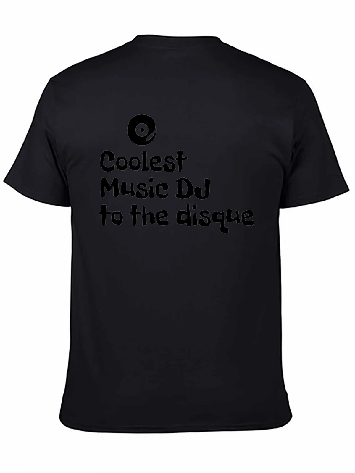 Coolest Music DJ T-Shirt - Black Graphic Tee product image 4