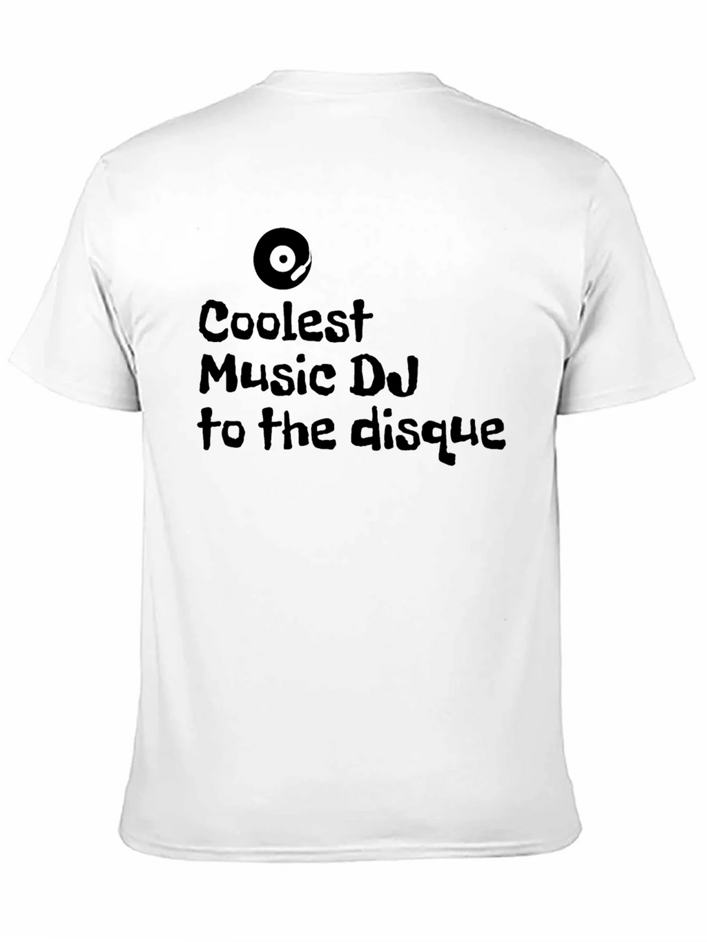 Coolest Music DJ T-Shirt - Black Graphic Tee product image 10