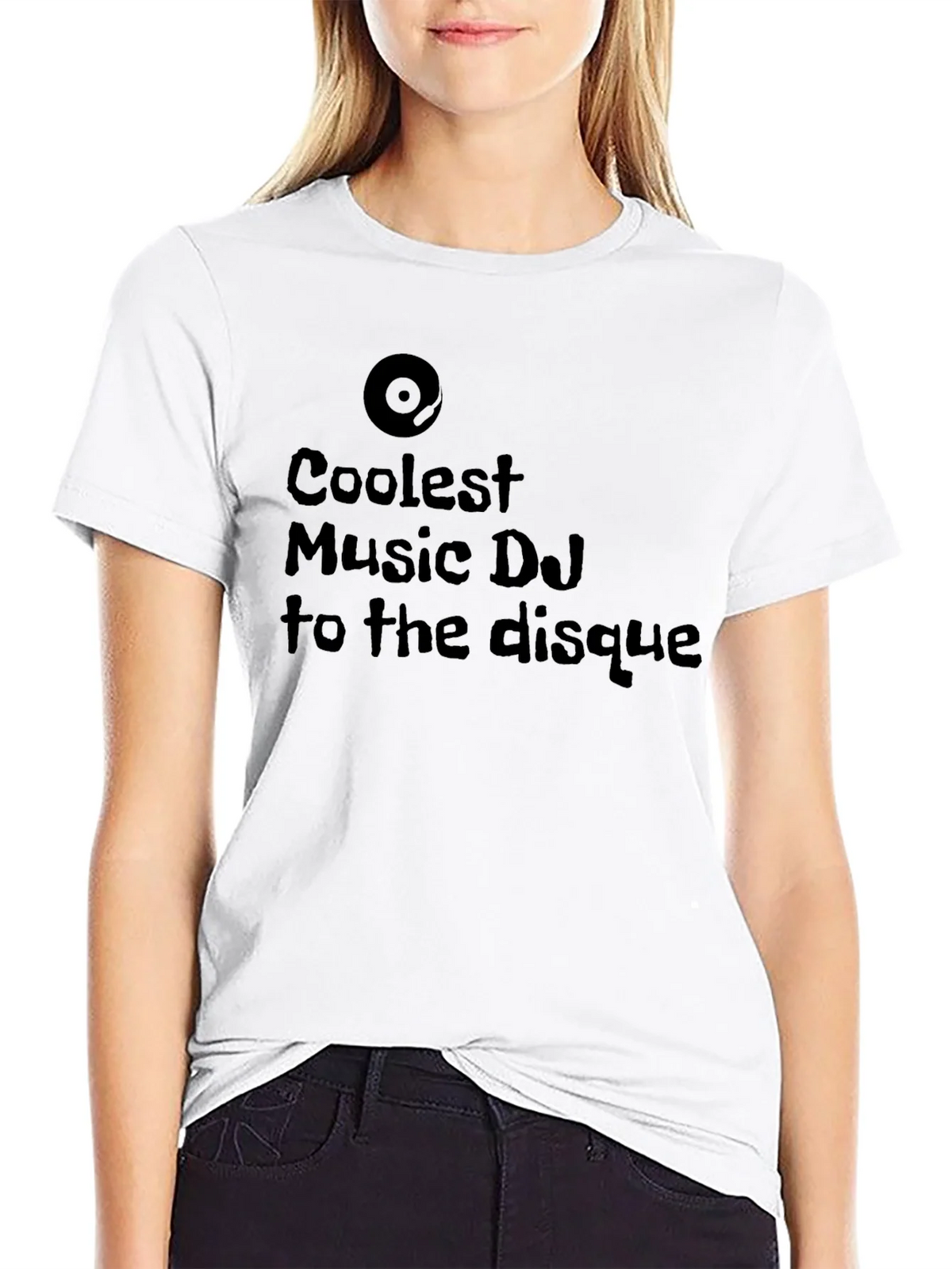 Coolest Music DJ T-Shirt - Black Graphic Tee product image 8