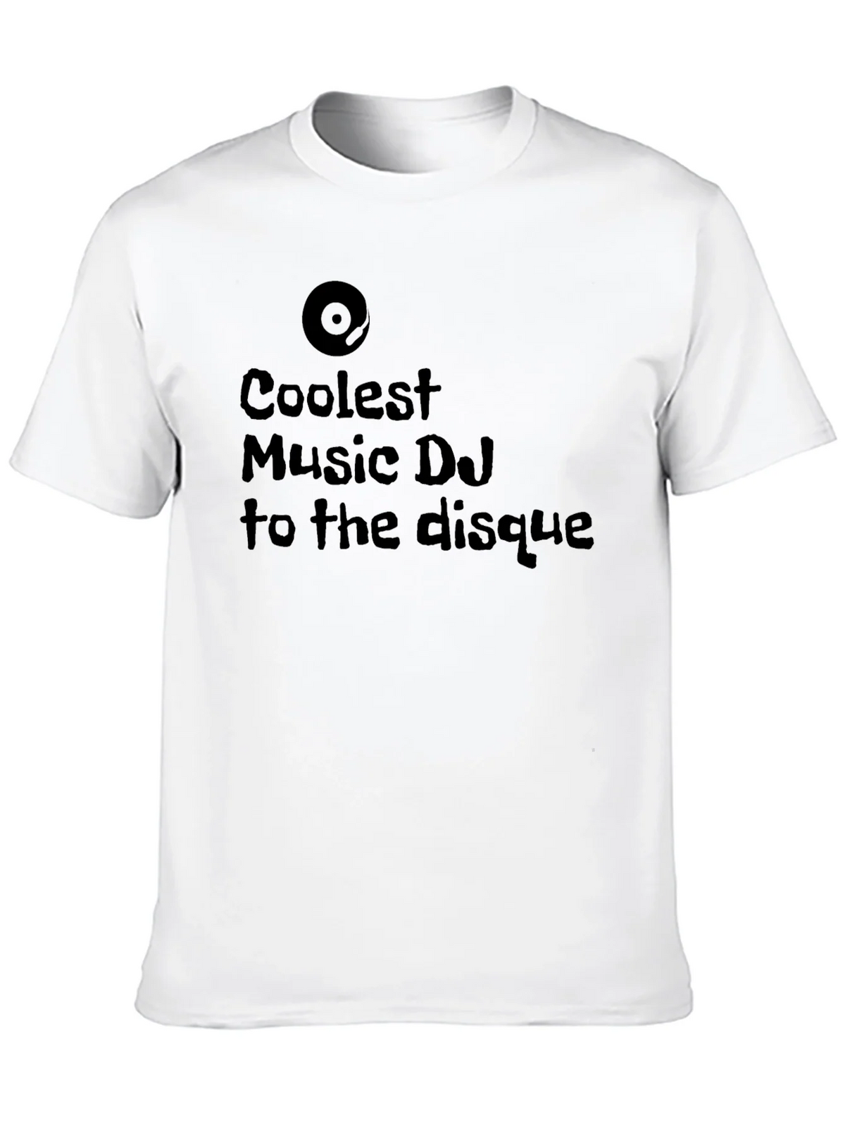 Coolest Music DJ T-Shirt - Black Graphic Tee product image 9