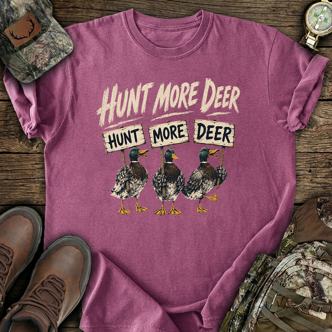 Wild Quacks for Deer T-Shirt product image 3