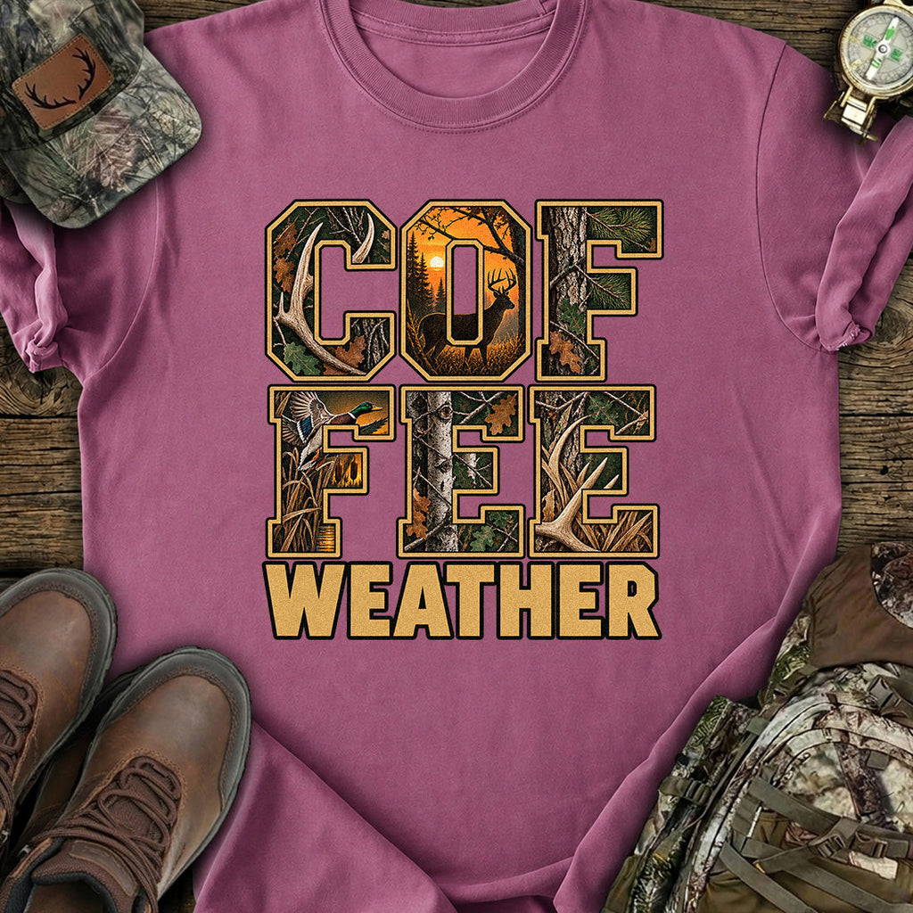 Camo Coffee Hunting T-Shirt product image 2
