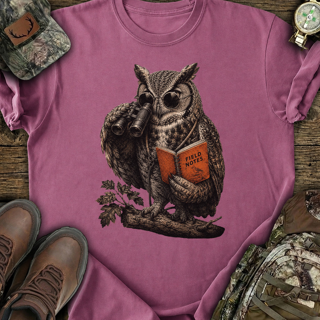Silent Watch Owl T-Shirt product image 3